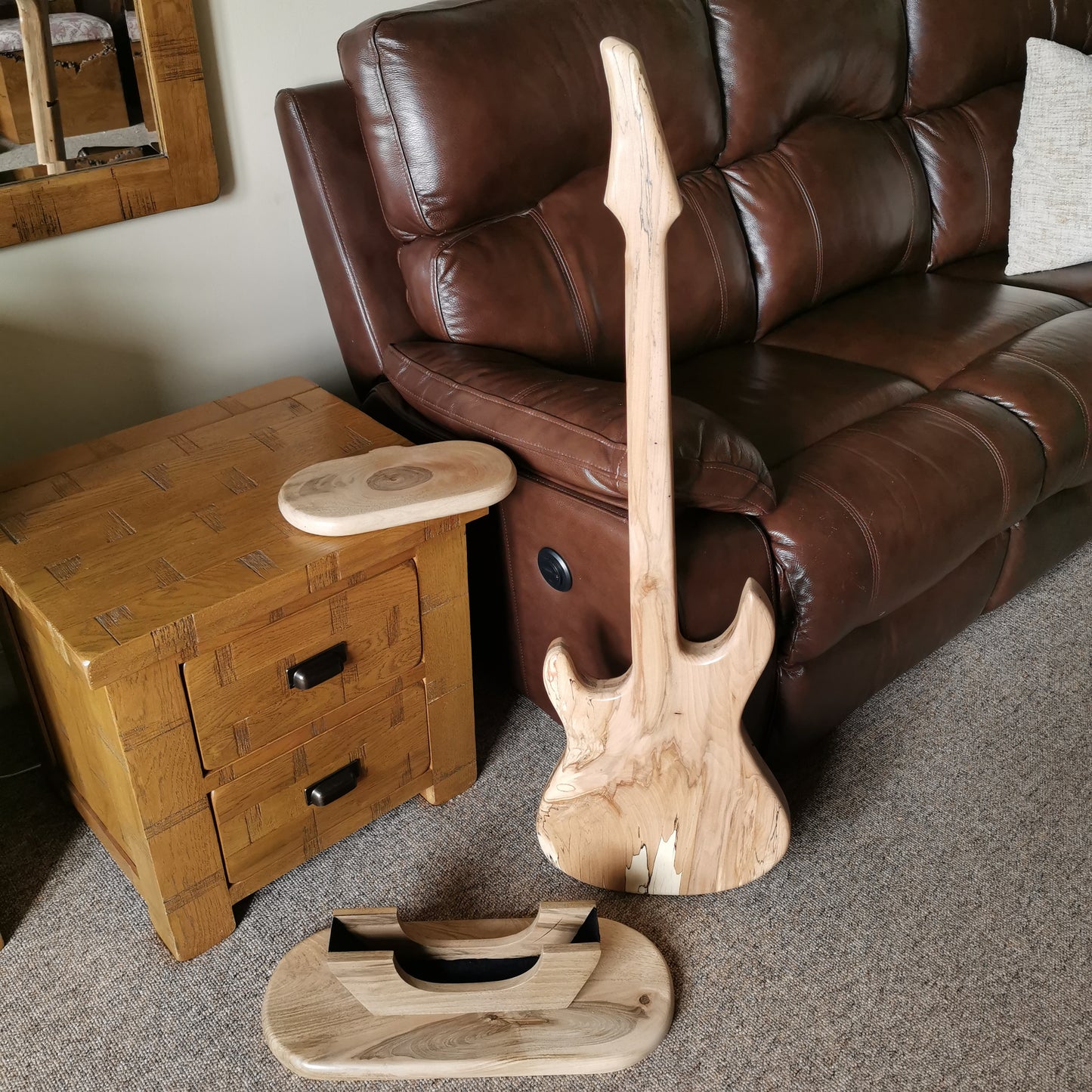 Guitar side table