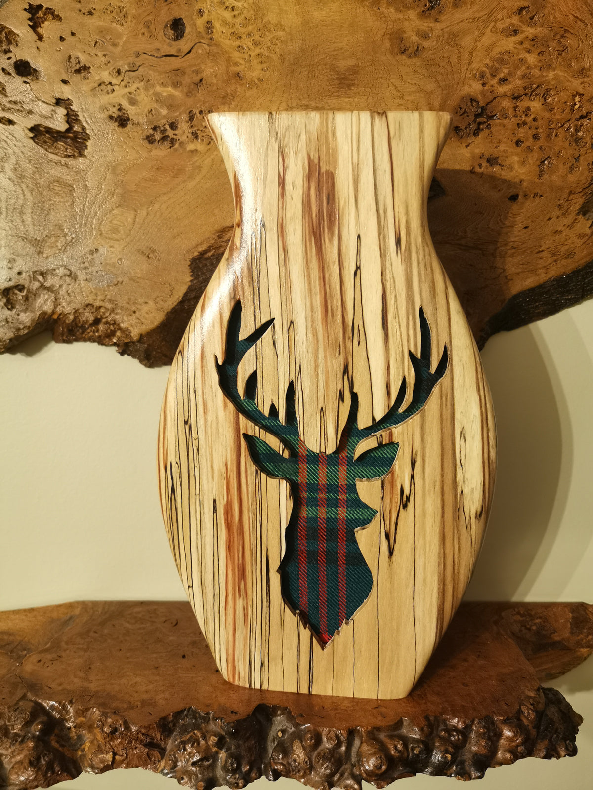 Scottish Heritage Collection – Handcrafted Wooden Vases