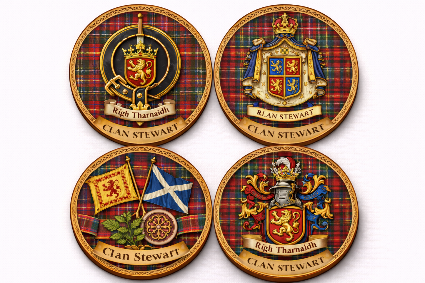 Glass coasters for personalised images