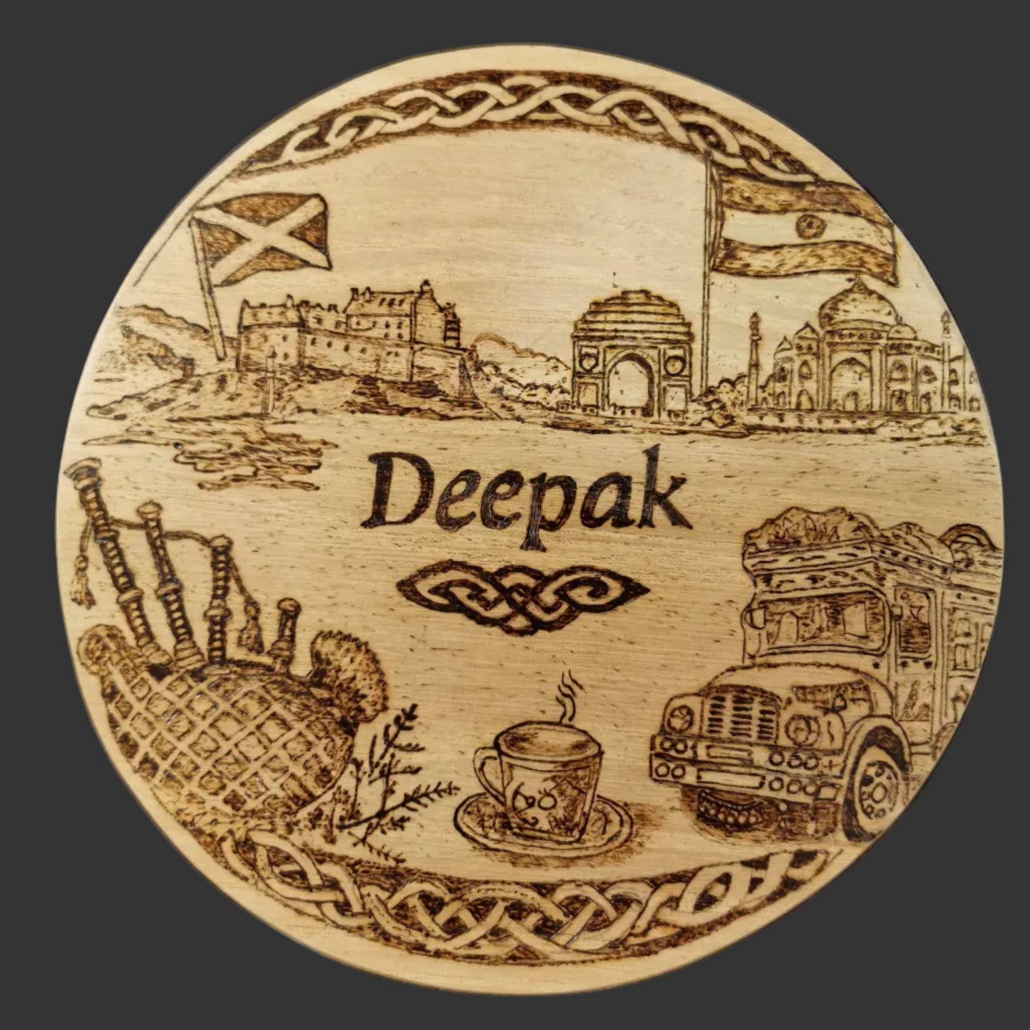 Pyrography Plaques