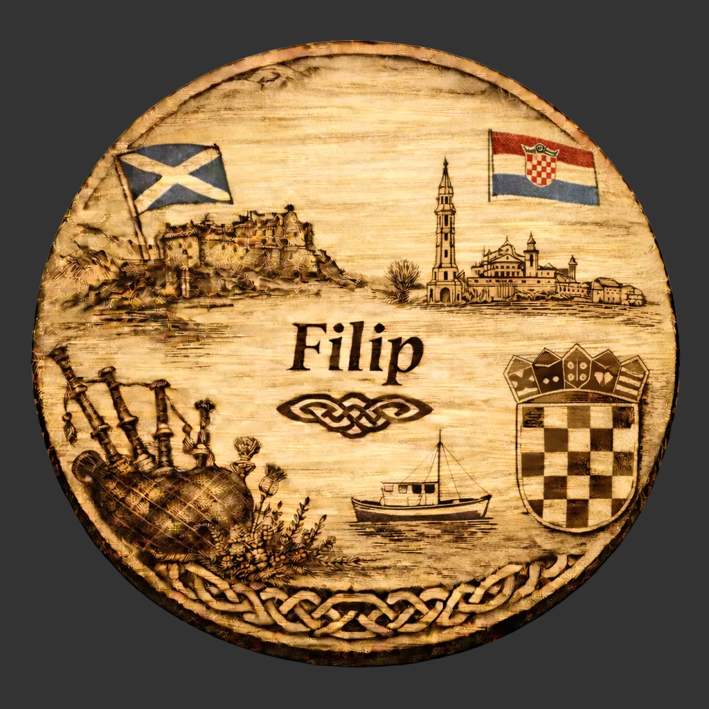 Pyrography Plaques