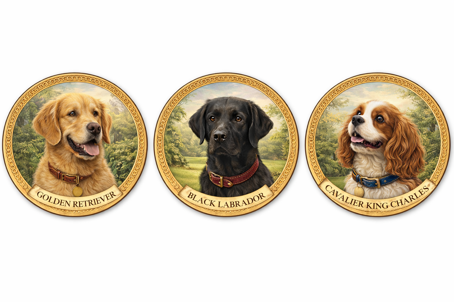 Glass coasters for personalised images