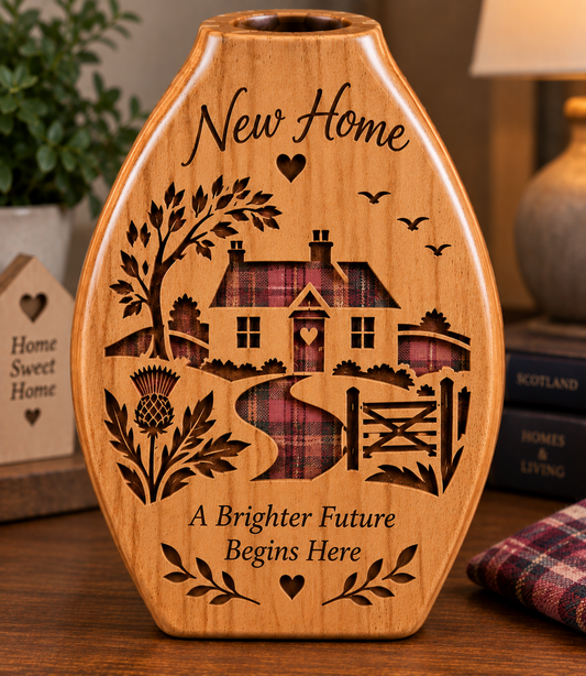 Bespoke Wooden Celebration Vases – Handmade with Meaning